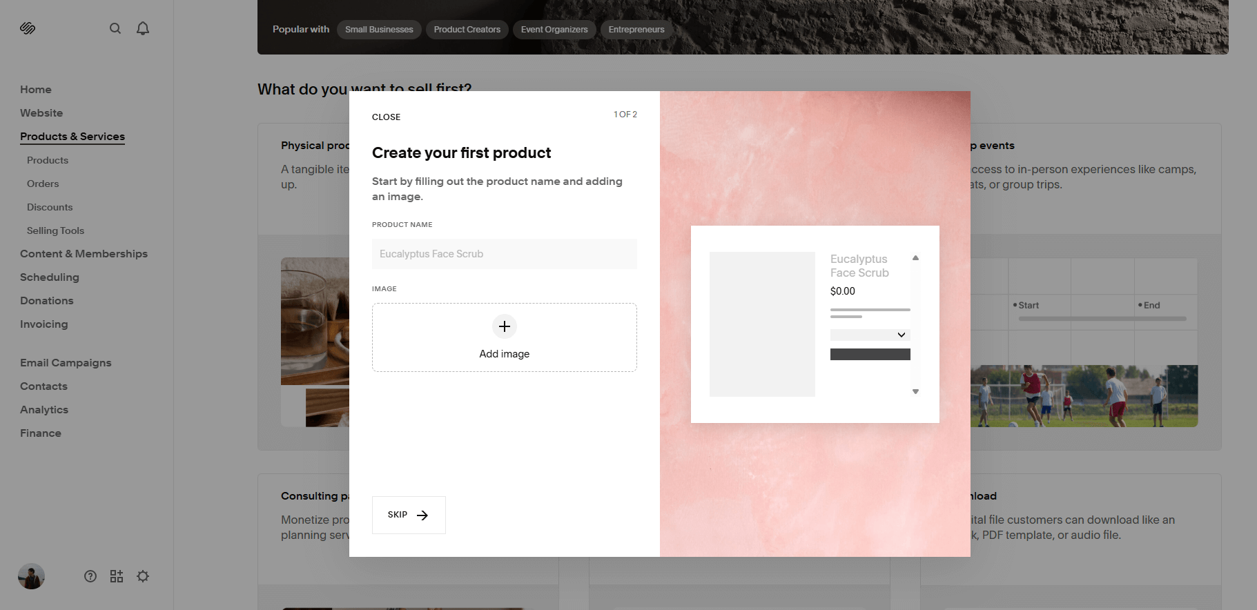 Concept to Creation: Website Building Simplified with Squarespace