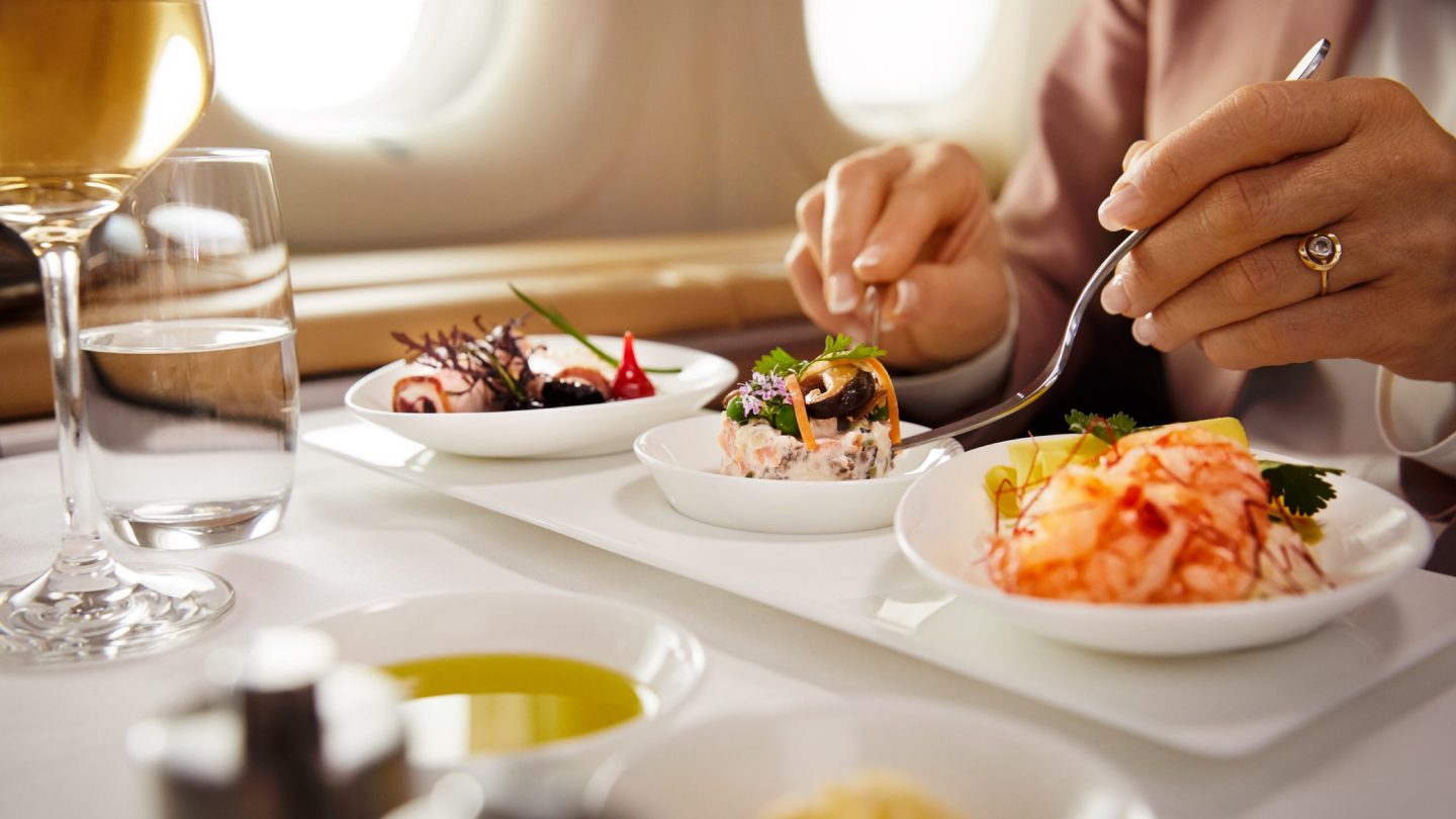 Experience Fine Dining Above the Clouds With Lufthansa