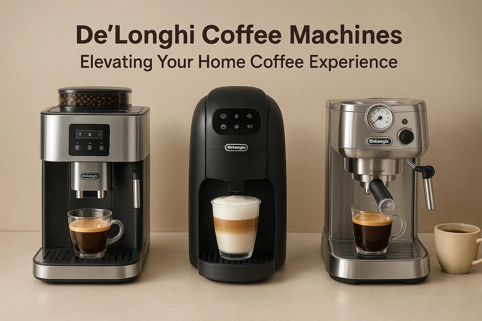 How to Create a Luxury Coffee Experience at Home with De'Longhi