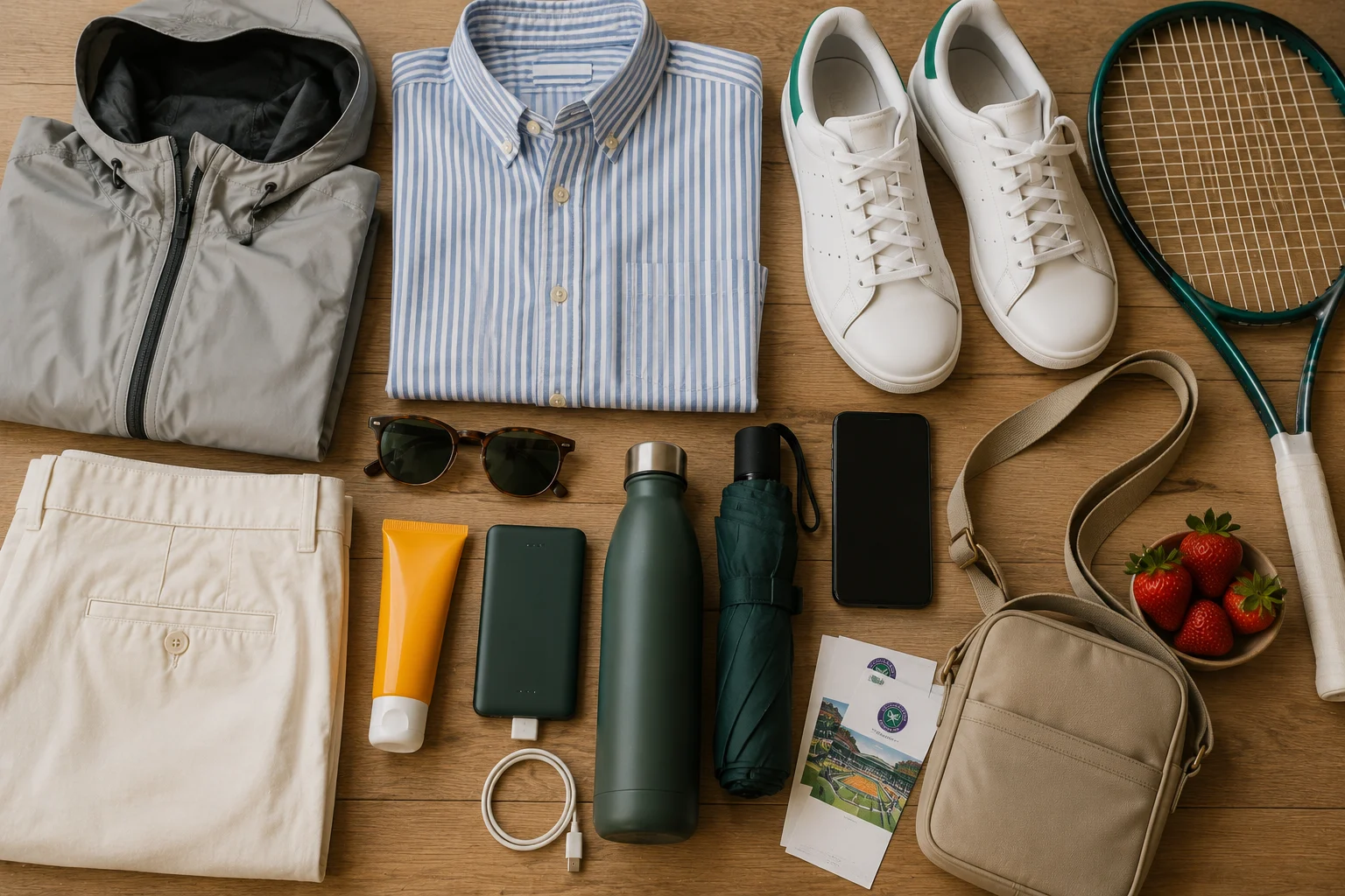 What to Pack for Wimbledon: British Weather and Dress Code Tips